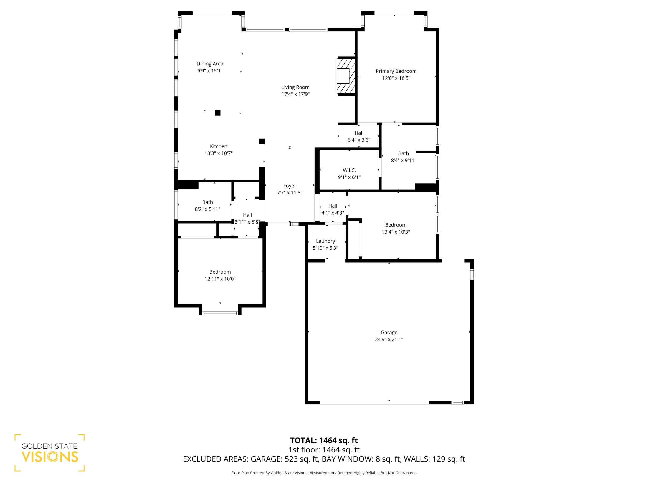 Floor plan for 1605 Gingersnap Lane