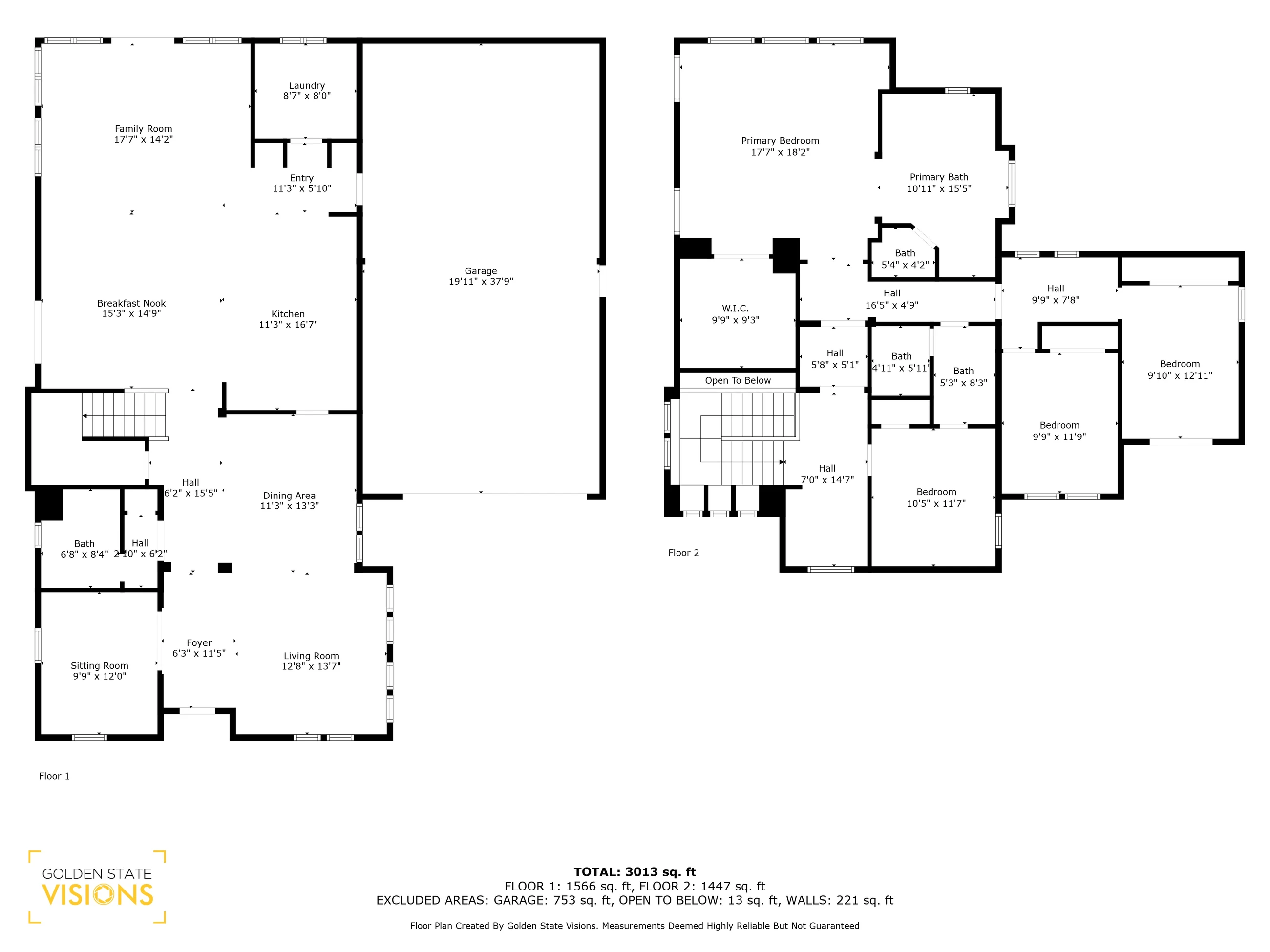 Floor plan for 300 Katarina Lane