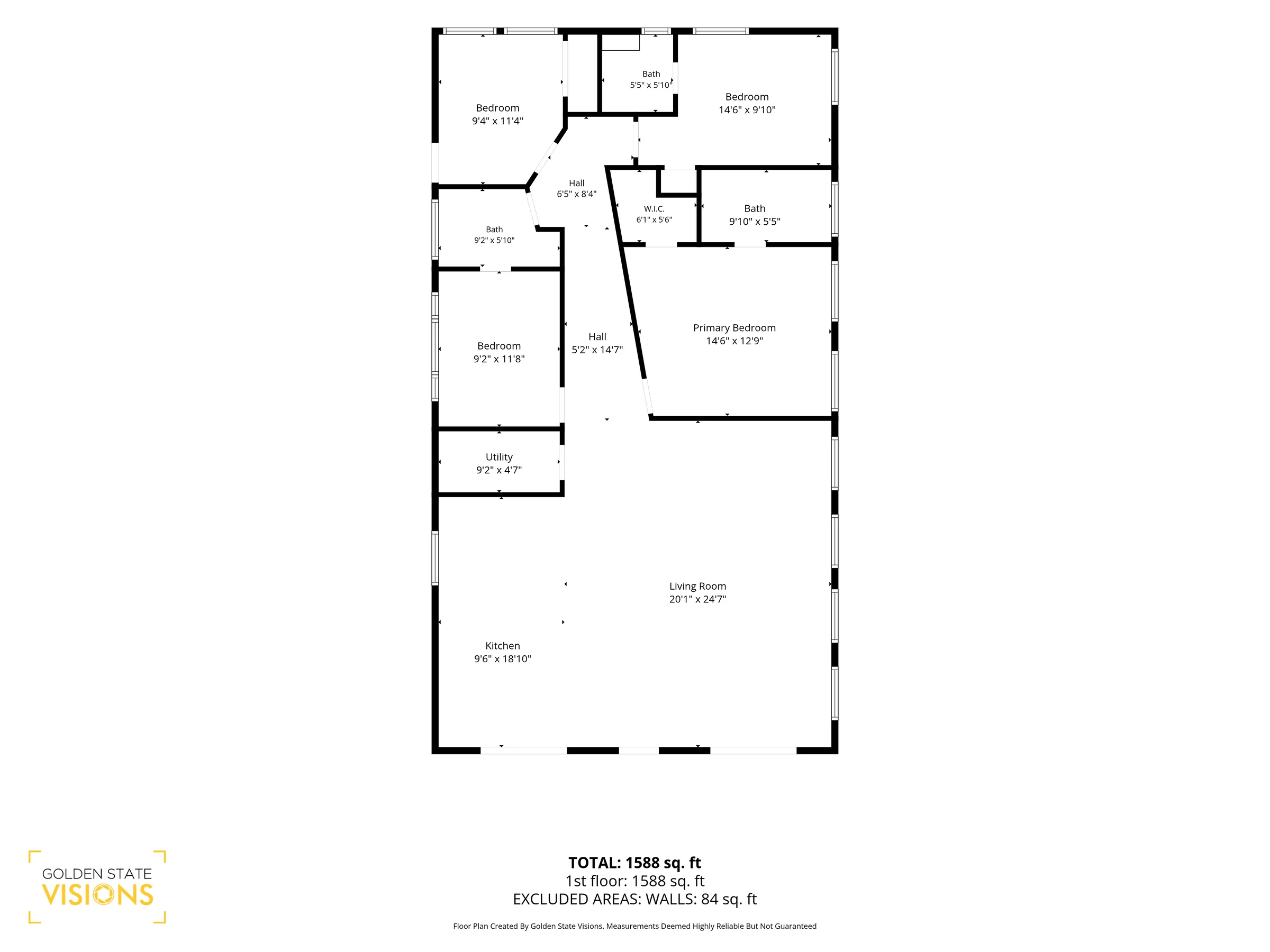 Floor plan for 1917 6th Street
