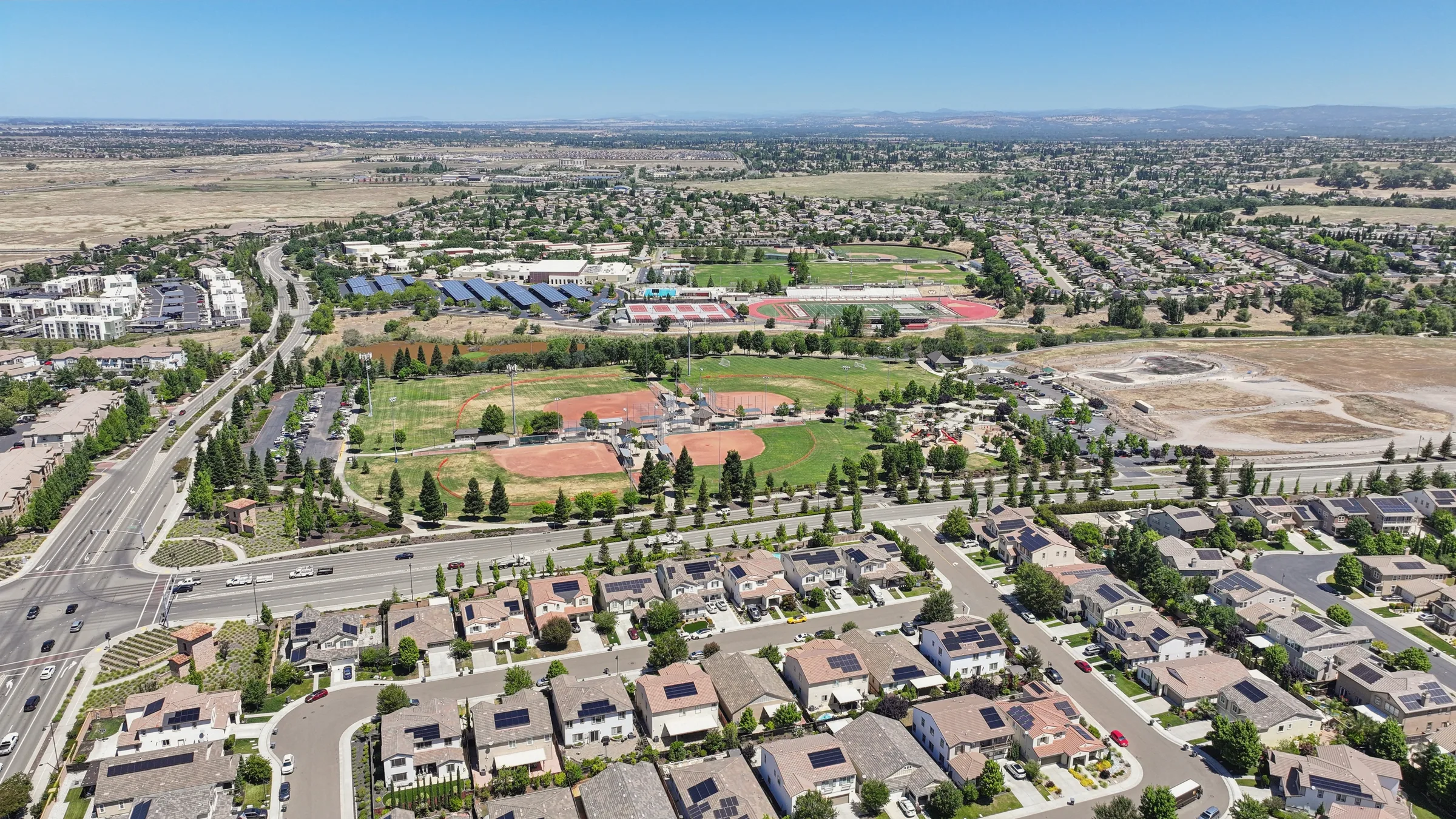Sorrell Circle · Aerial detail
